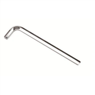 Galvanisierter Innensechskantschlüssel mit extra langem Arm und flachem Kopf, metrisch