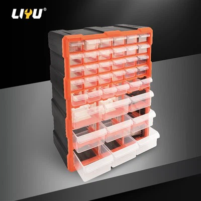 Teilebox mit 39 Fächern